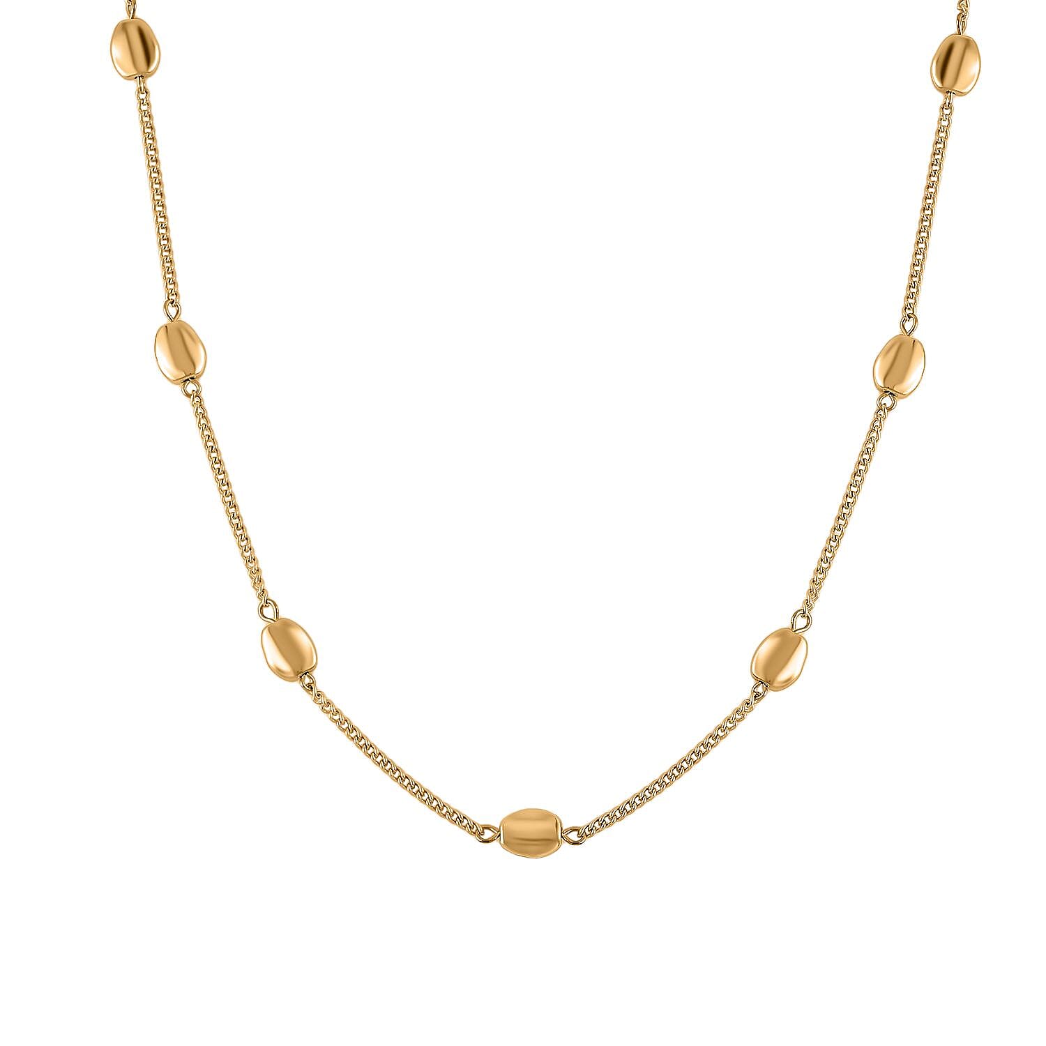 Designer Inspired - Pebble Station Necklace (Size - 29-3 inch Ext.) 7642368 0