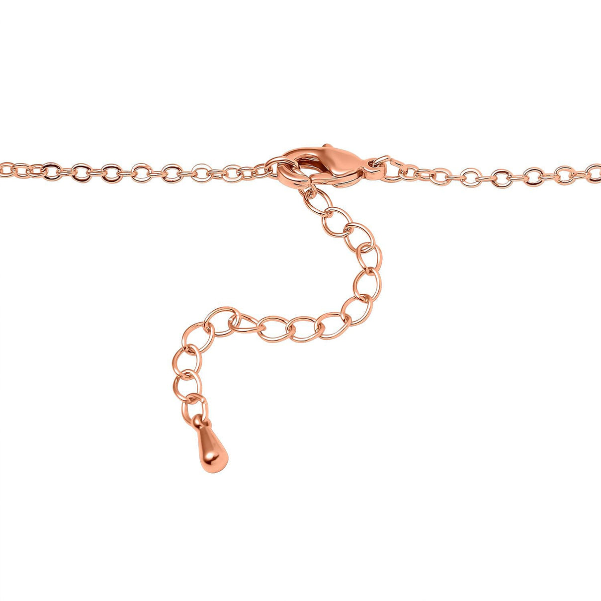 Cubic Zirconia Heart Necklace (Size - 20-2 Ext) 7606754 5