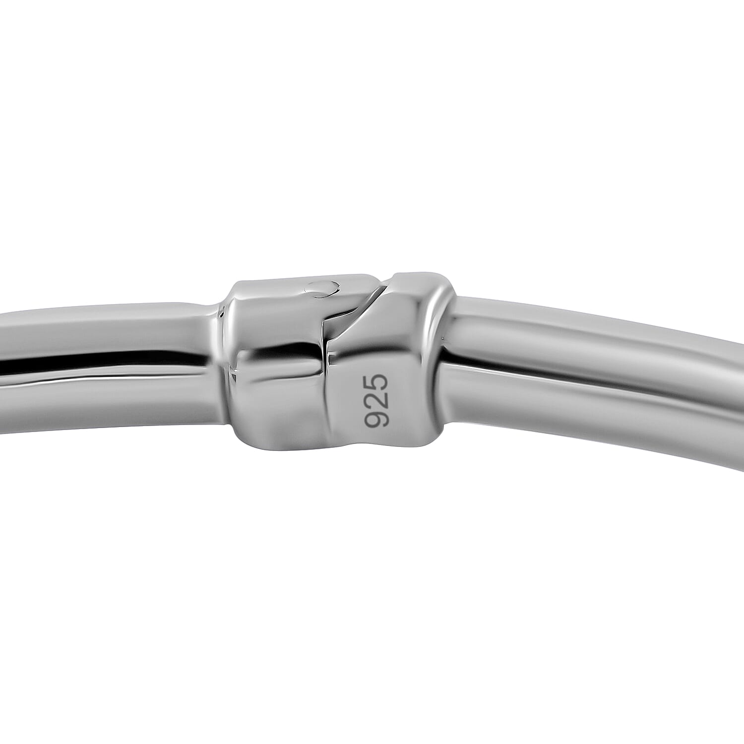 Sterling Silver Heart Bangle, Silver Wt. 14 Gms 7595479 4