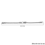 Royal Bali Collection - Sterling Silver Dragon Head Bracelet (Size - 7.5), Silver Wt. 26 Gms