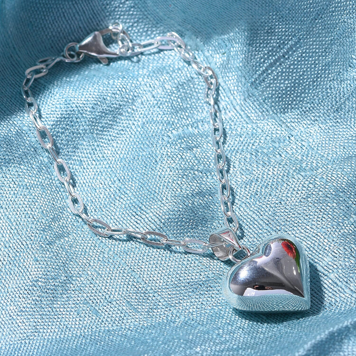 Sterling Silver Bracelet (Size - 7.5),  Silver Wt. 6.5 Gms 7621674 2