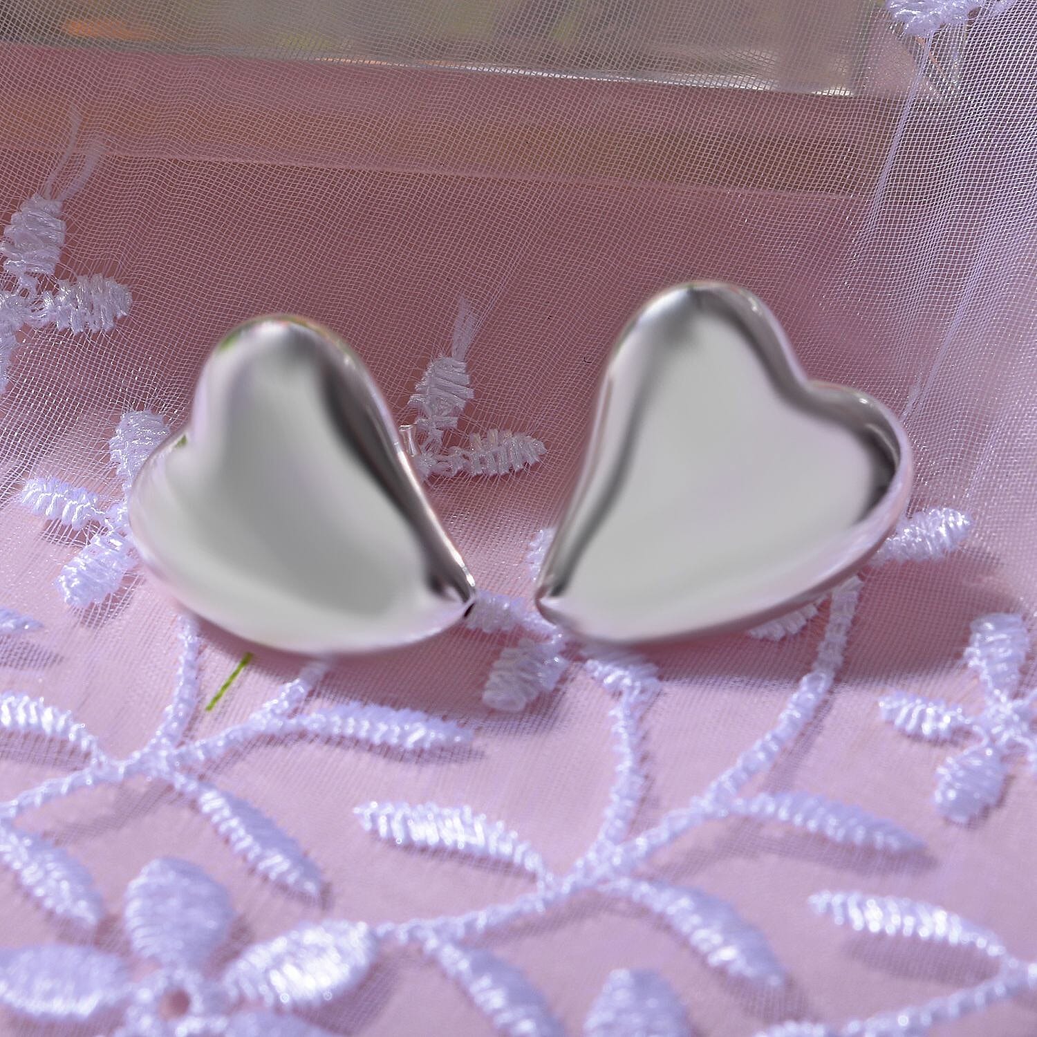 Bangkok Closeout - Sterling Silver Heart Earrings 7595053 2