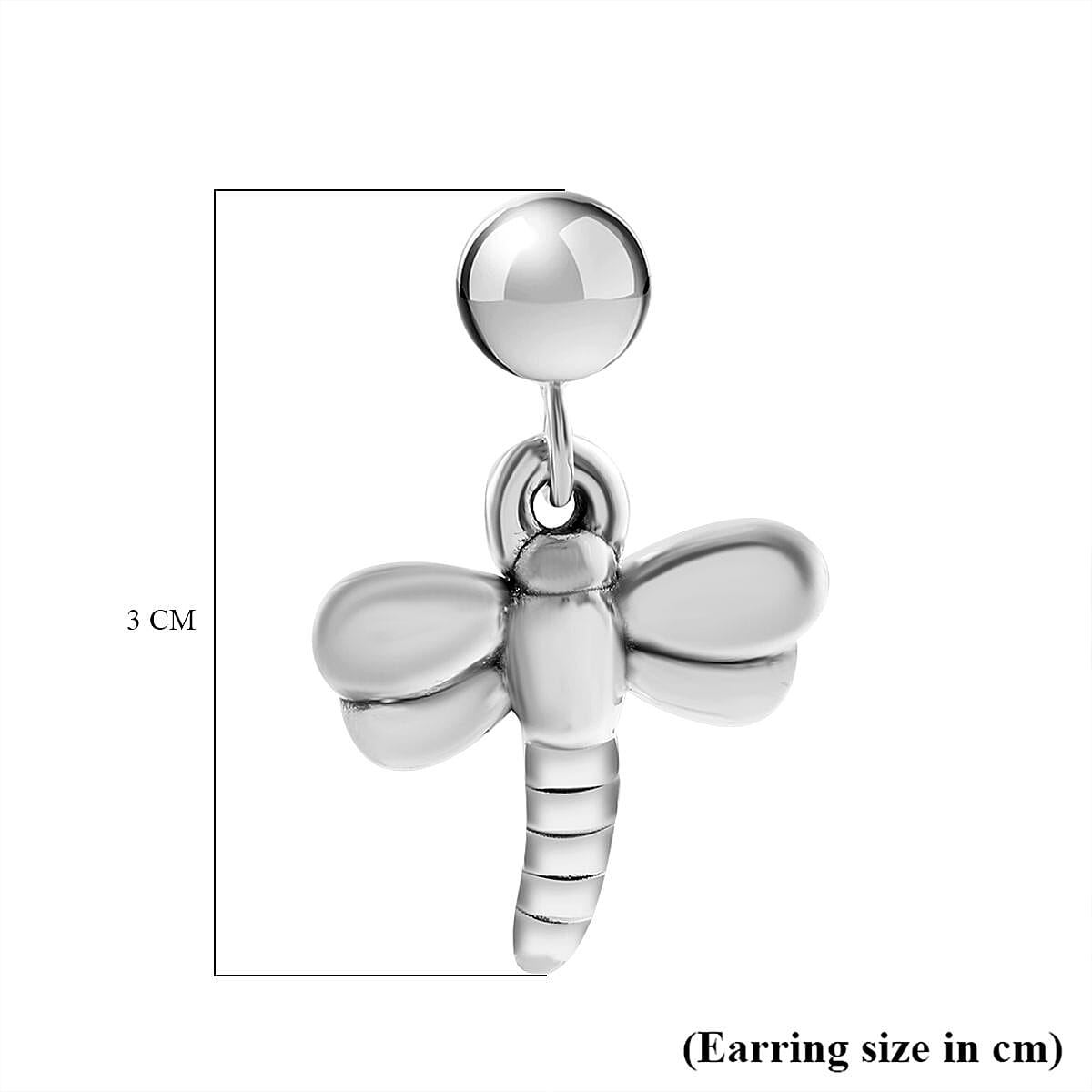 Bangkok Closeout - Sterling Silver Dragonfly Earrings 7595312 6