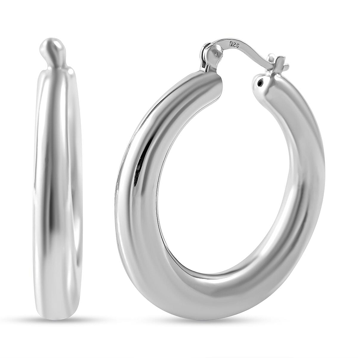 Bangkok Closeout - Sterling Silver Hoop Earrings 7595051 0