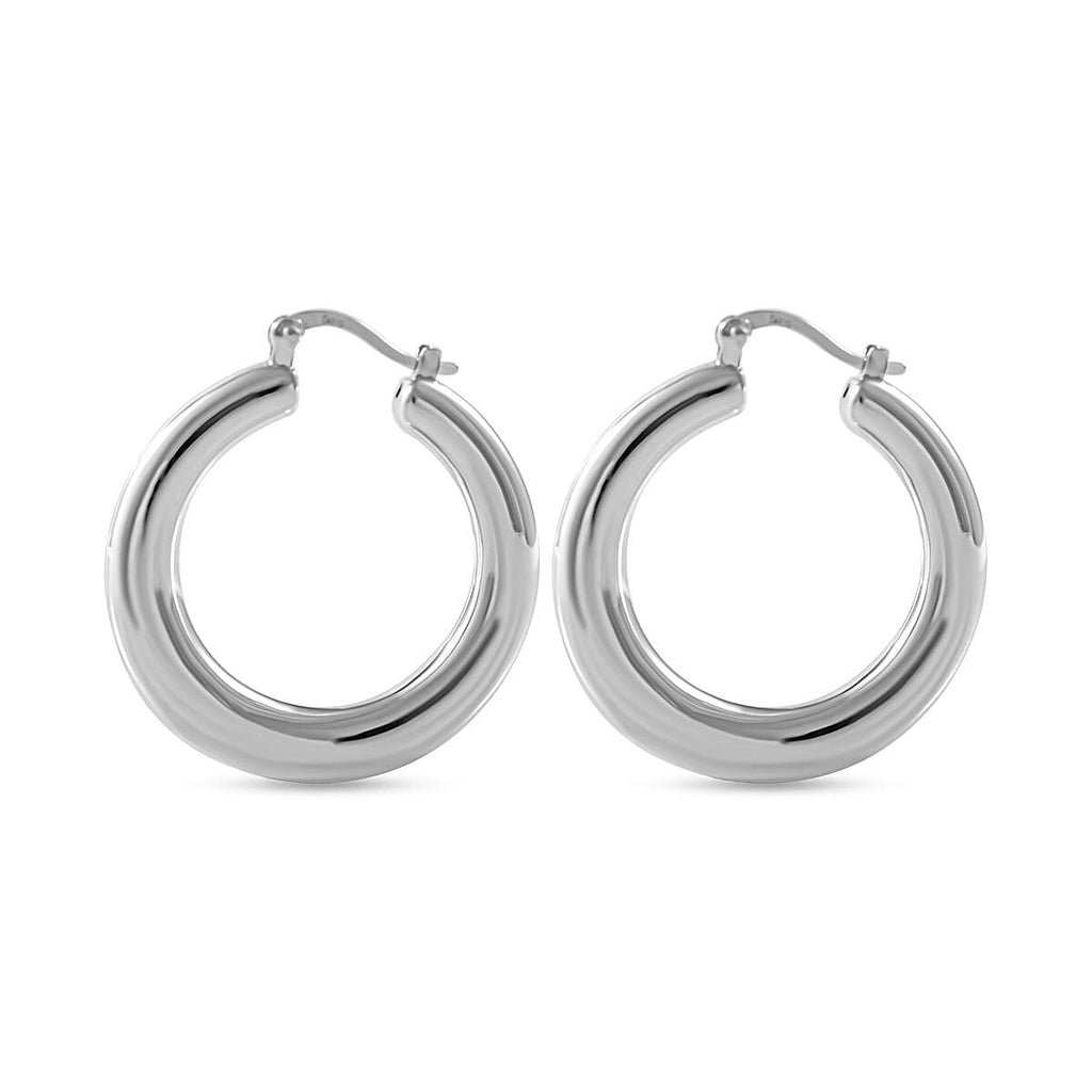 Bangkok Closeout - Sterling Silver Hoop Earrings