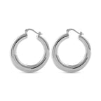 Bangkok Closeout - Sterling Silver Hoop Earrings