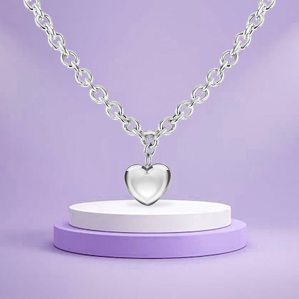 Sterling Silver NecklaceE (Size - 18),  Silver Wt. 11.3 Gms