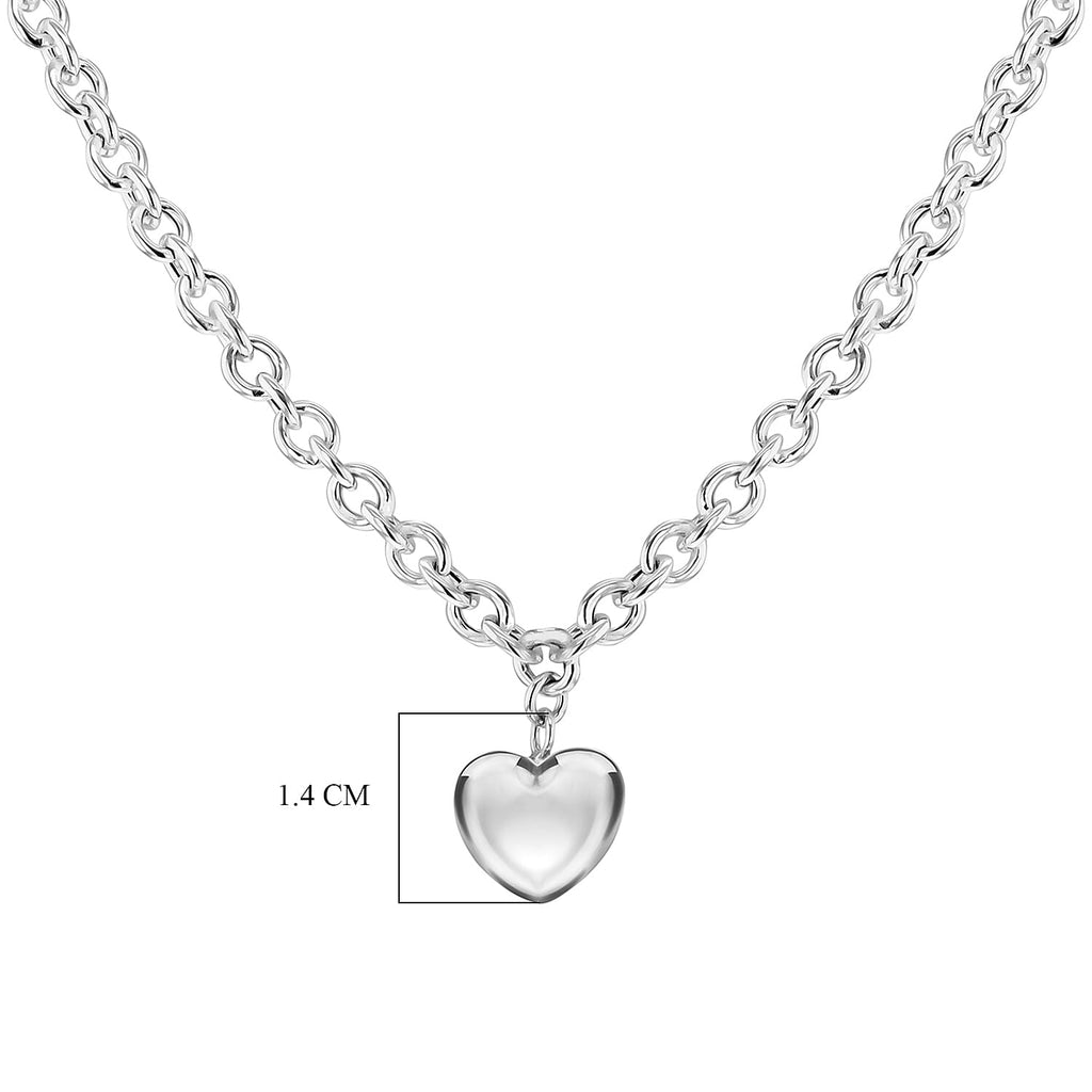 Sterling Silver NecklaceE (Size - 18),  Silver Wt. 11.3 Gms