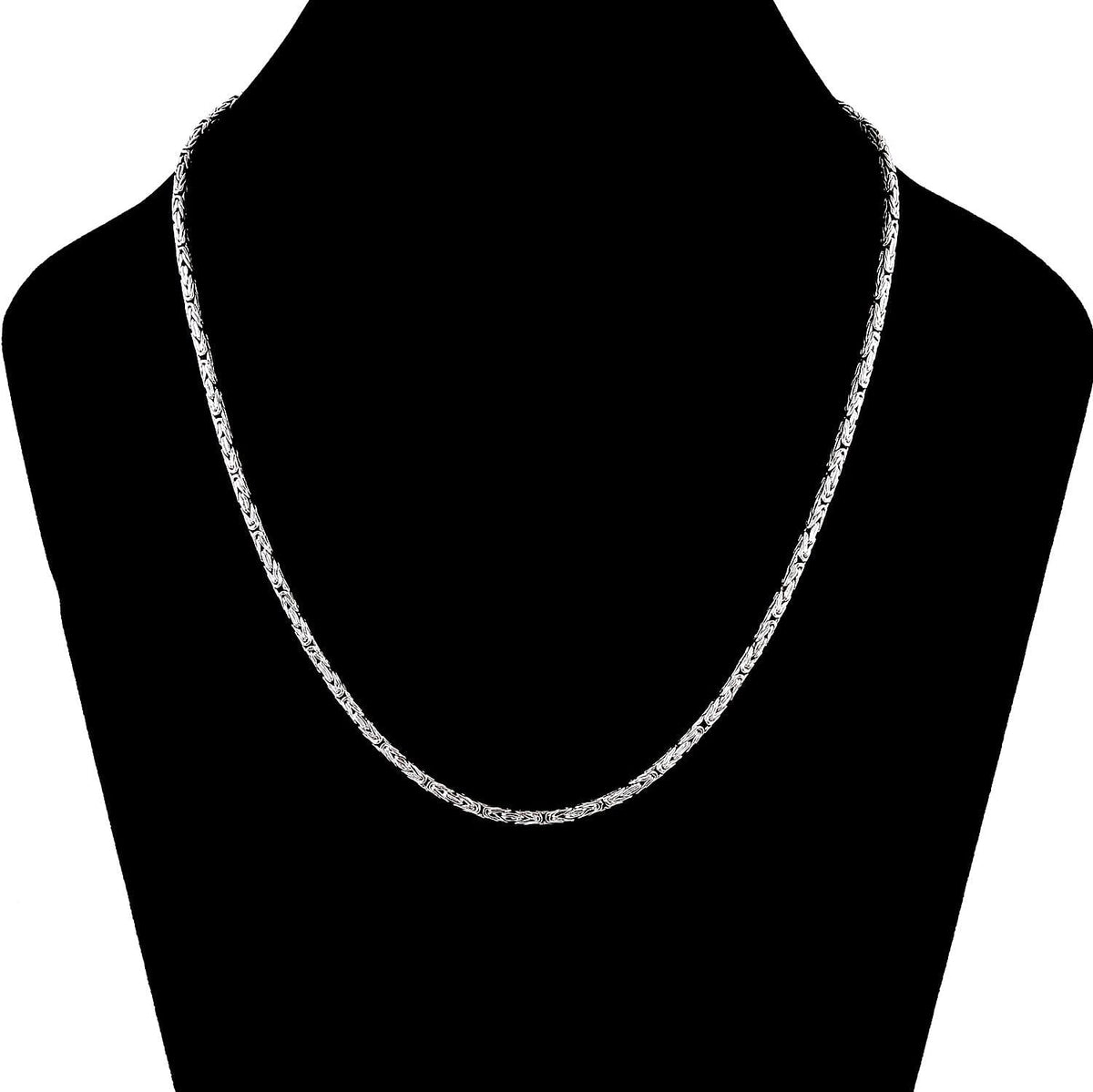 Royal Bali Collection Sterling Silver Borobudur Necklace (Size - 20),  Silver Wt. 20.72 Gms 7569464 3