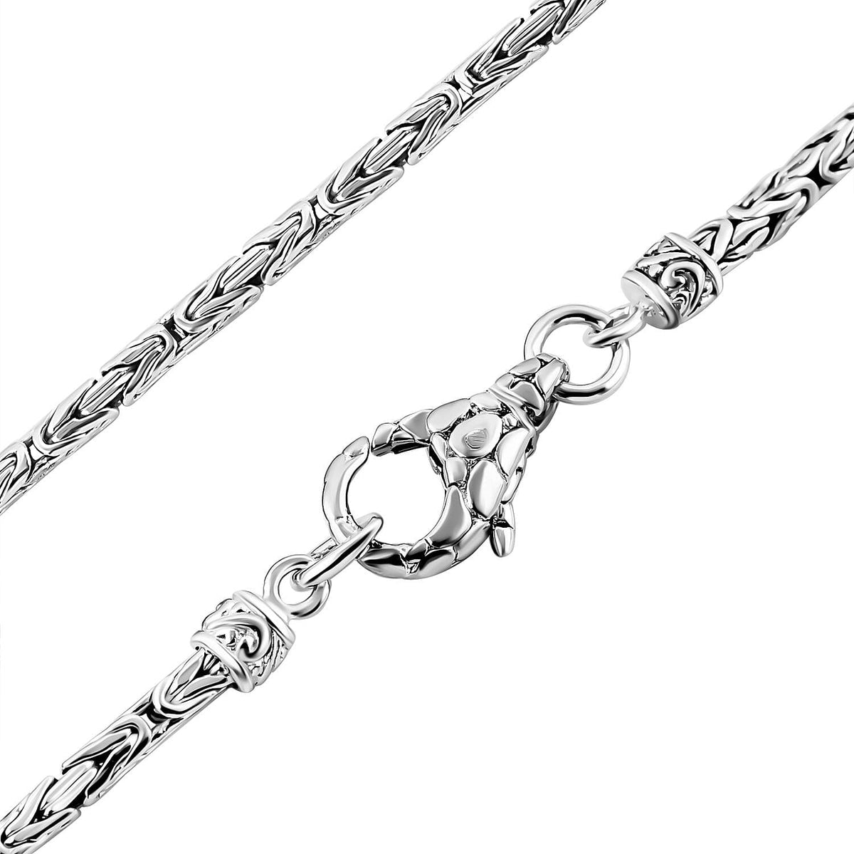 Royal Bali Collection Sterling Silver Borobudur Necklace (Size - 20),  Silver Wt. 20.72 Gms 7569464 4