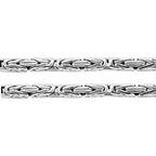 Royal Bali Collection - Sterling Silver Borobudur Design Necklace (Size - 24), Silver Wt. 20.75 Gms.