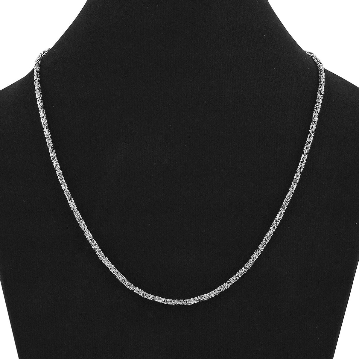 Royal Bali Collection - Handmade Sterling Silver Borobudur Necklace (Size - 20), Silver Wt. 21.50 Gms 7626036 3
