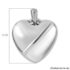 Bangkok Closeout - Sterling Silver Heart Pendant