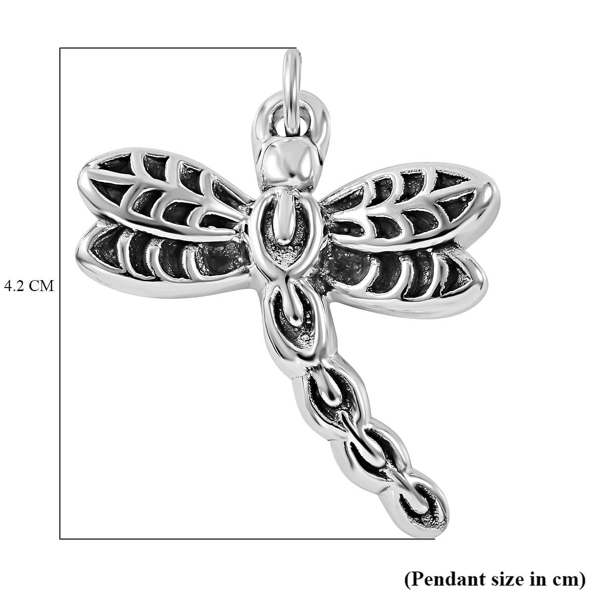 Bangkok Closeout - Sterling Silver Dragonfly Pendant 7595391 6