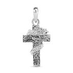Royal Bali Collection - Sterling Silver Cross Pendant