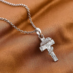 Royal Bali Collection - Sterling Silver Cross Pendant