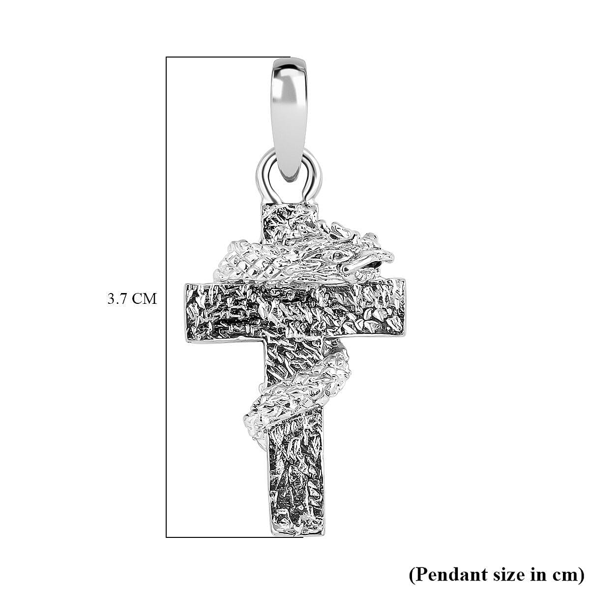 Royal Bali Collection - Sterling Silver Cross Pendant 7620536 6