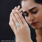 Royal Bali Collection - Sterling Silver Dragon Ring, Silver Wt. 12.60 Gms