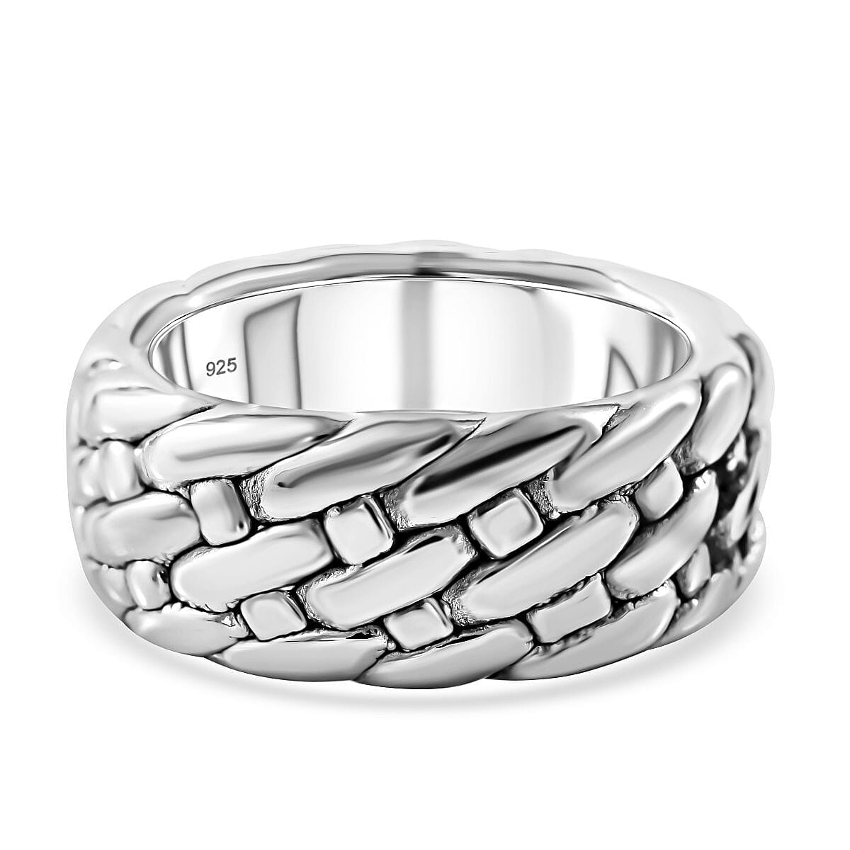 Bangkok Closeout - Sterling Silver Knot Wedding Band Ring 7595412 0