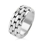 Bangkok Closeout - Sterling Silver Panther Link Ring