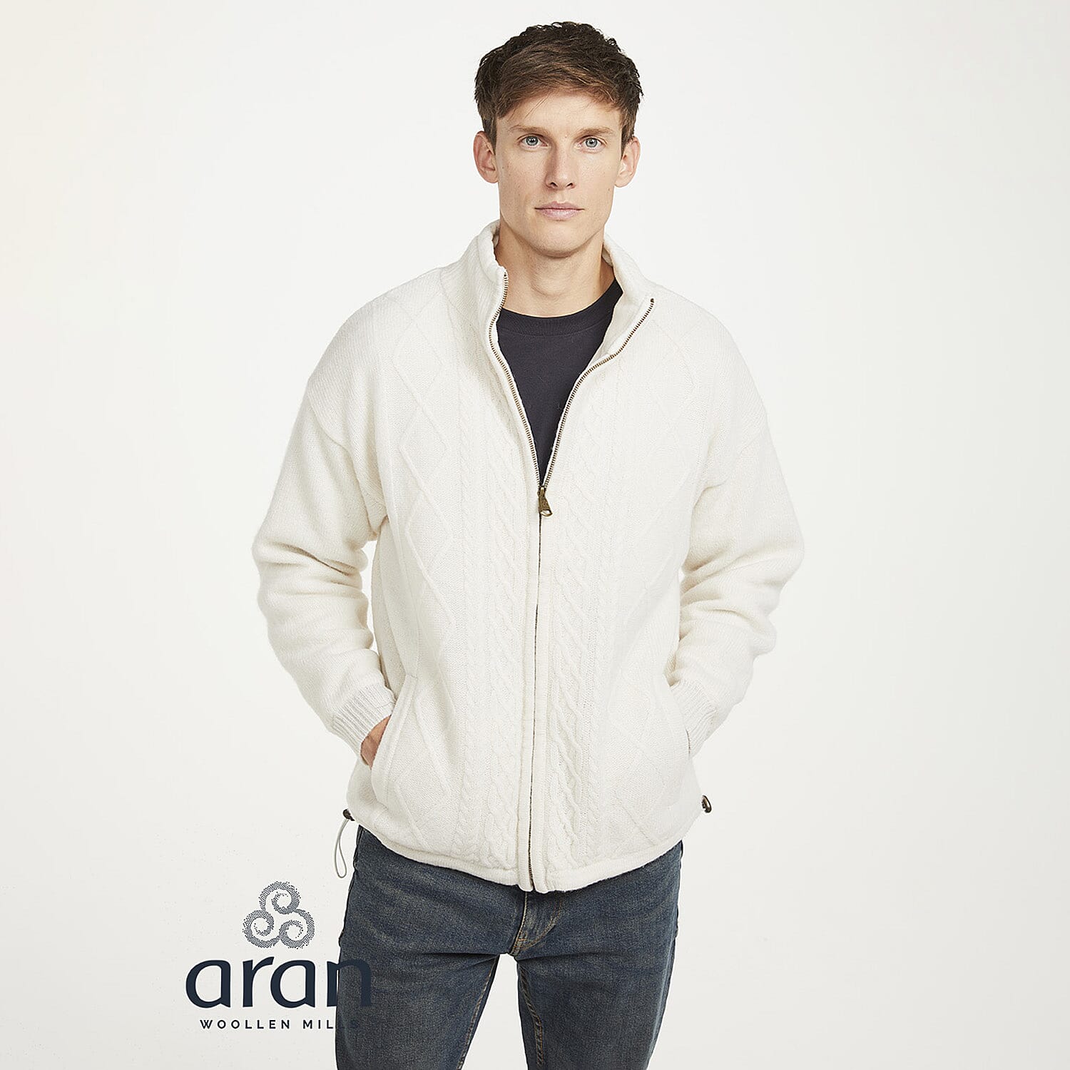 No Brand Wool Cardigan - White 7725040 0
