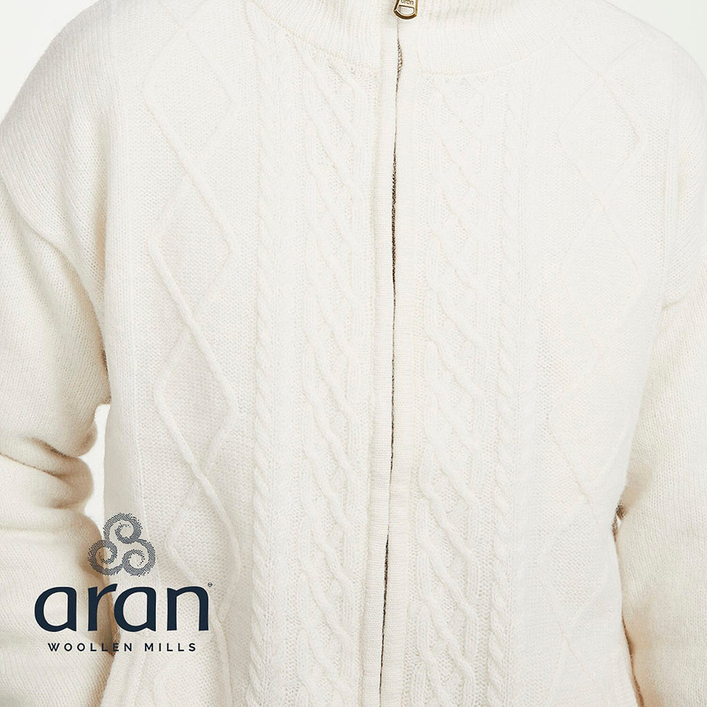 Wool Cardigan - White