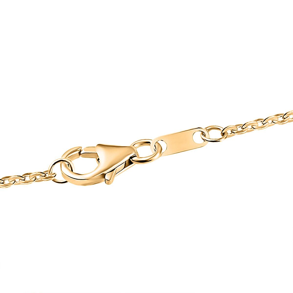 18K Vermeil YG Plated Sterling Silver Necklace (Size - 20) V32699360 6