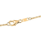 18K Vermeil YG Plated Sterling Silver Necklace (Size - 20)