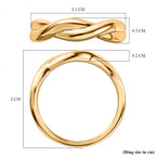 Vermeil YG Sterling Silver Fancy Ring