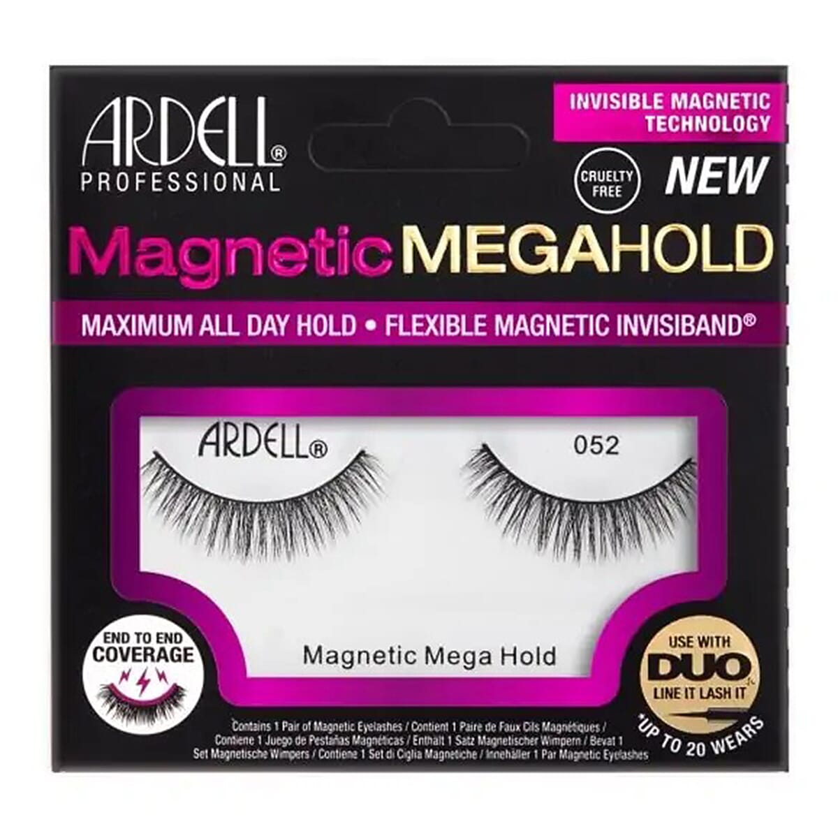 Ardell Professional Magnetic MEGAHOLD Lashes 052 7619244 0