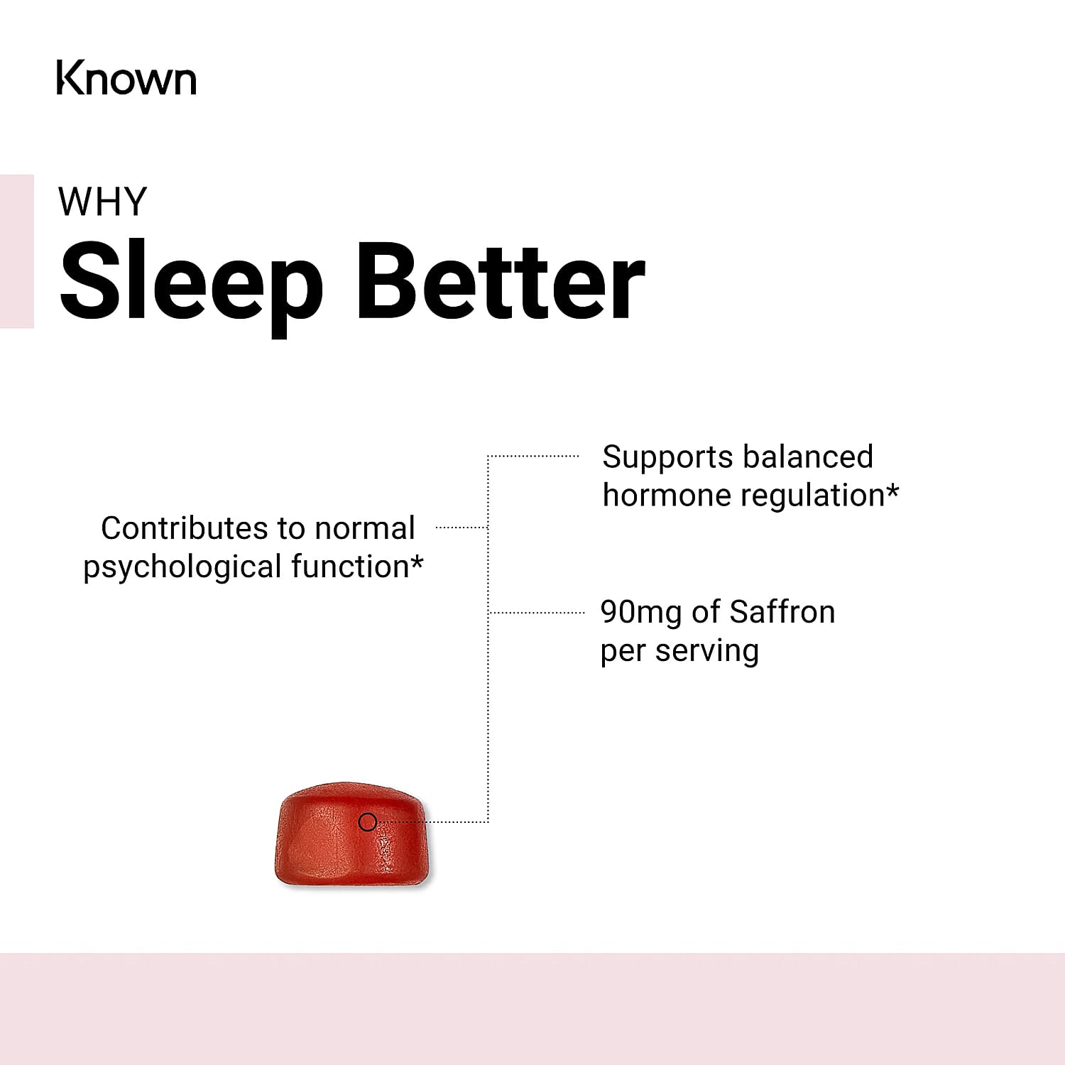 Known Sleep Better Vegan Gummies - Pack of Two 7567279 3