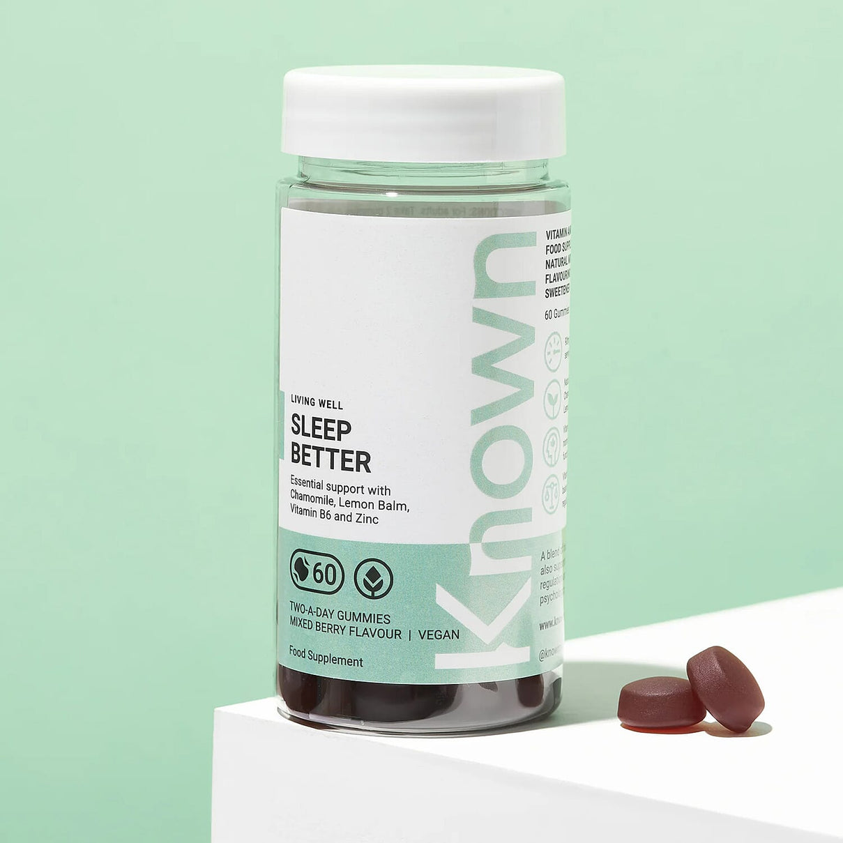 Known Sleep Better Vegan Gummies - Pack of Two 7567279 9