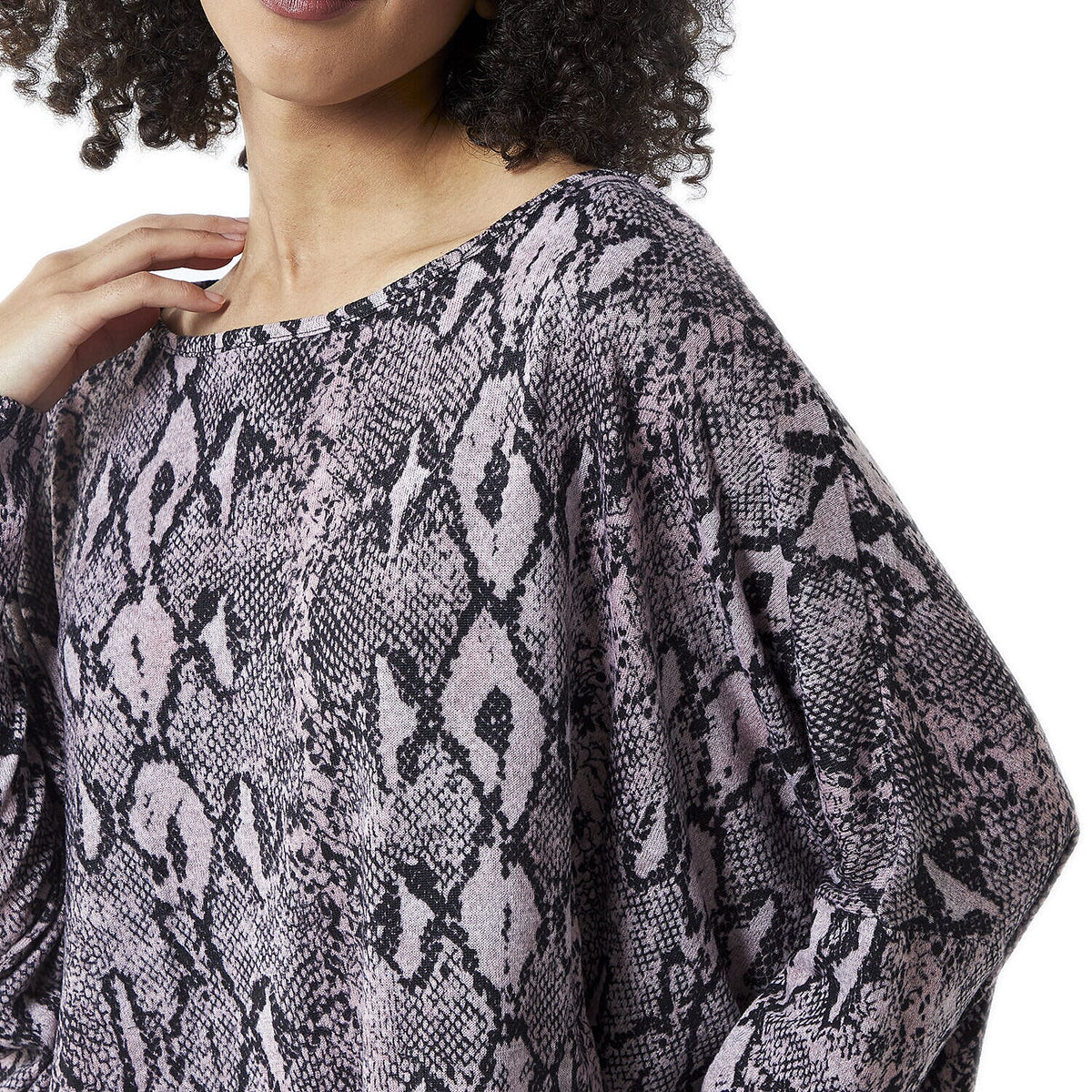 Nova of London - Curve Collection Slash Neck Asymmetric Women's Top 7264898 1