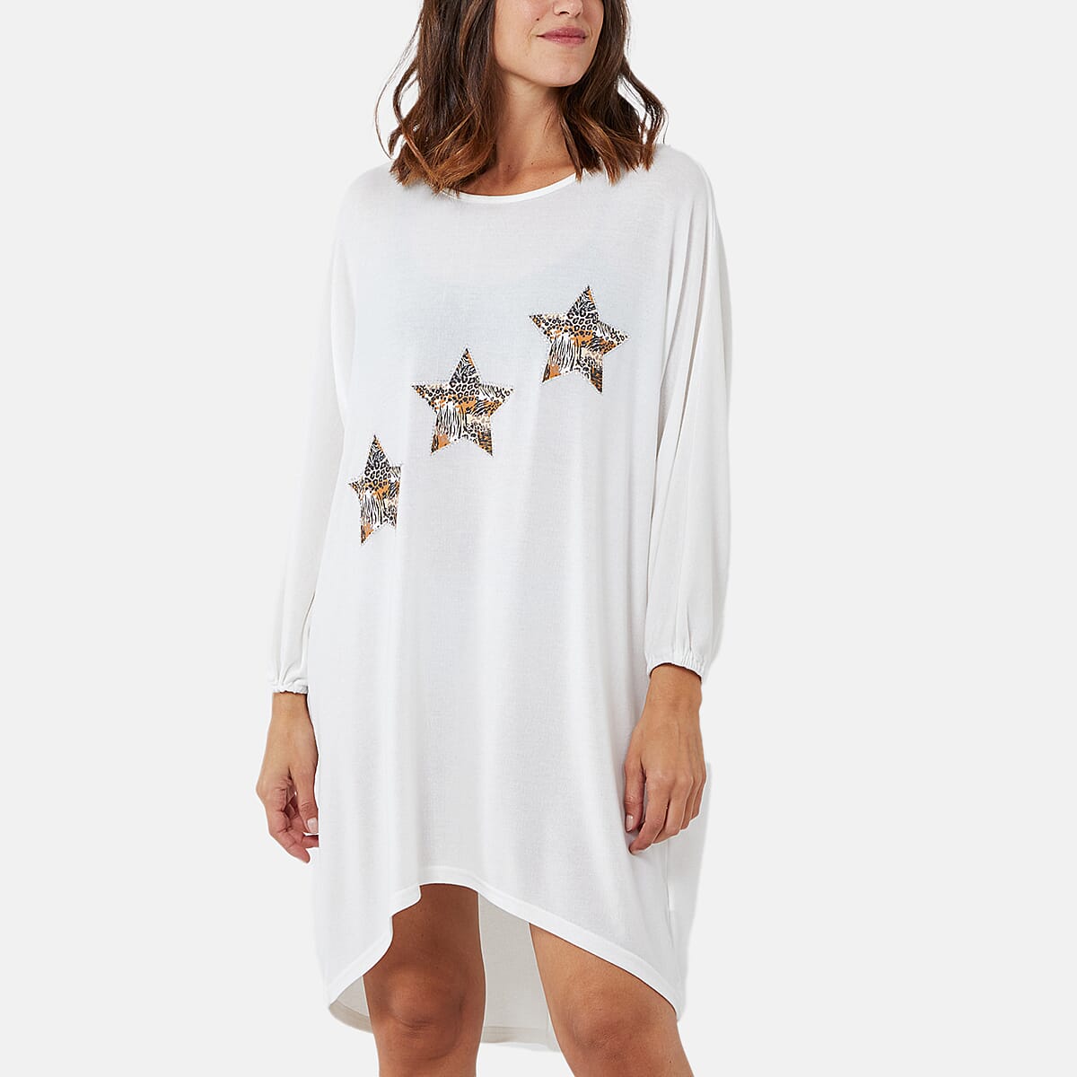Nova of London Long Sleeve Top - White (M-L) 7729913 0