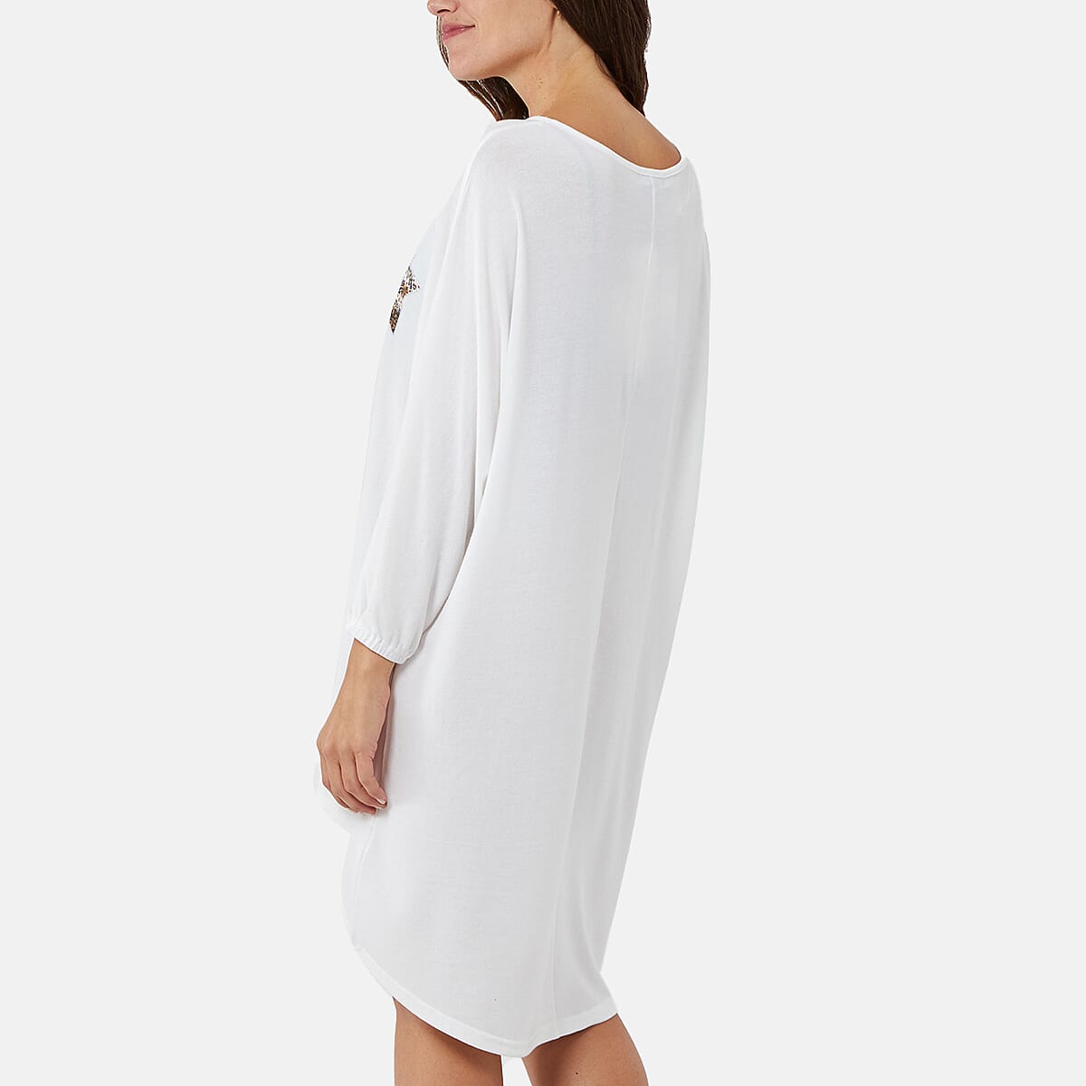 Nova of London Long Sleeve Top - White (M-L) 7729913 1