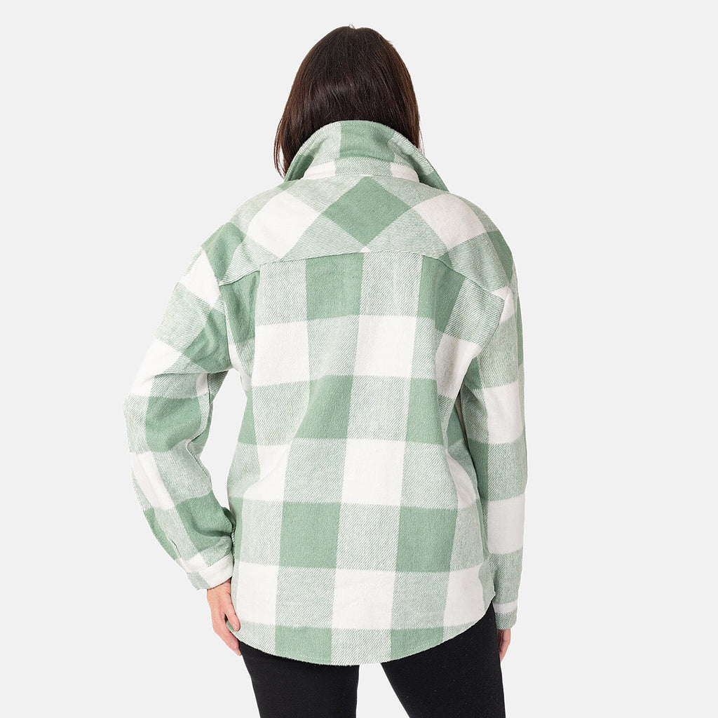 Nova of London Polyester Woven Jacket (Size 1x1 cm) - Green