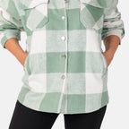 Nova of London Polyester Woven Jacket (Size 1x1 cm) - Green