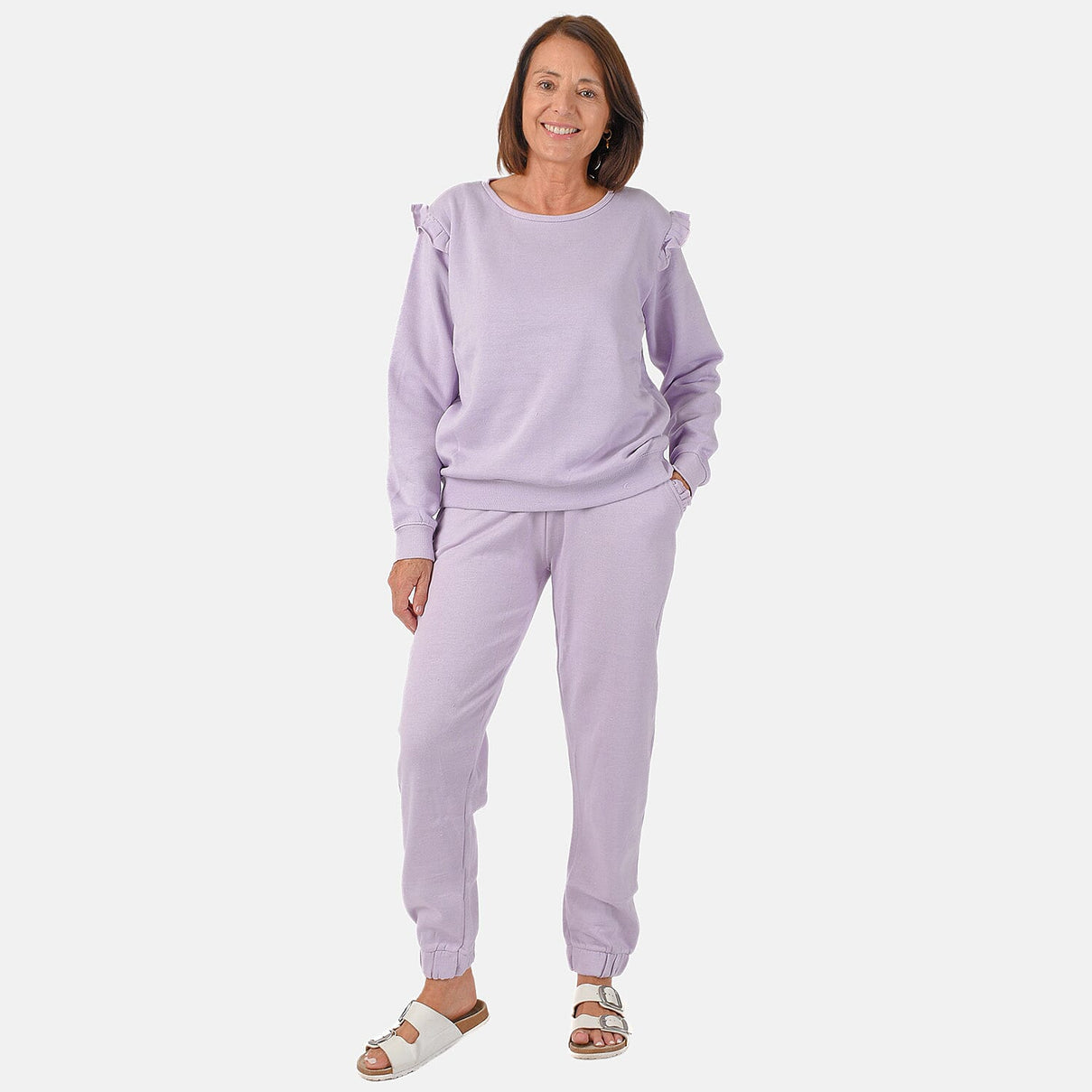 Nova of London Polyester Woven Nightdress (Size 1x1 cm) - Lilac 7716261 0