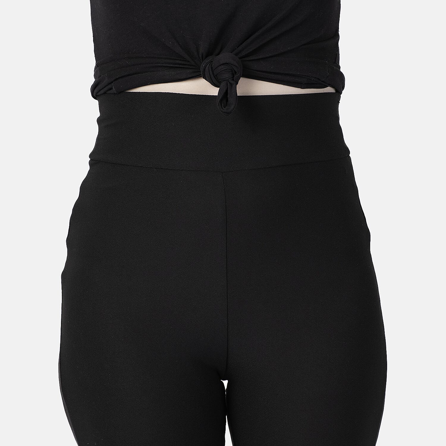 Nova of London Thick Waistband Plain Flared Trousers 7716212 4