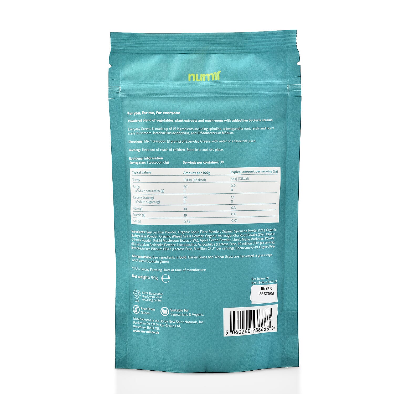 Nu-Mii Everyday Greens Twin Pack 7800664 4