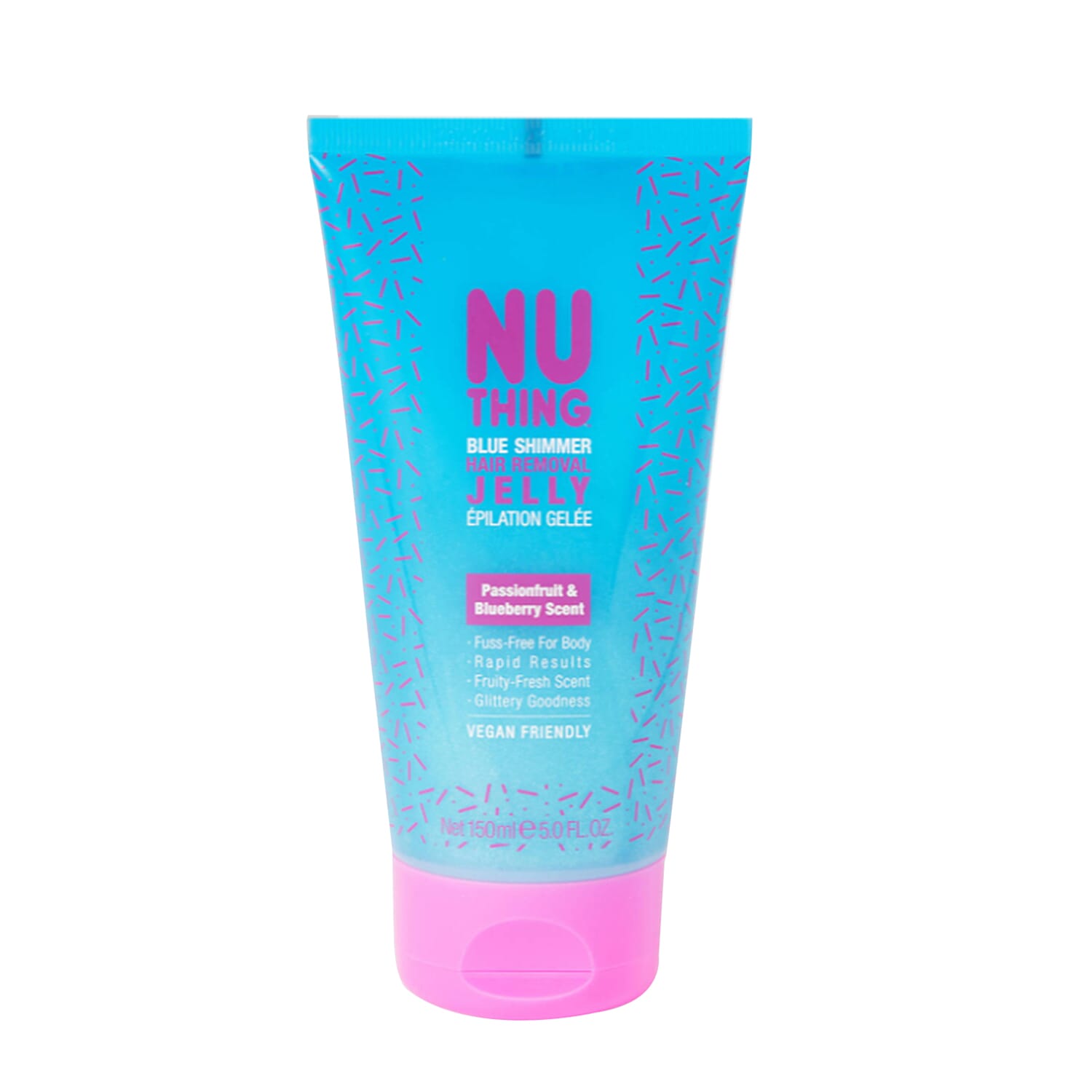 Nuthing Blue Shimmer Hair Removal Jelly - 150ml 6272836 0