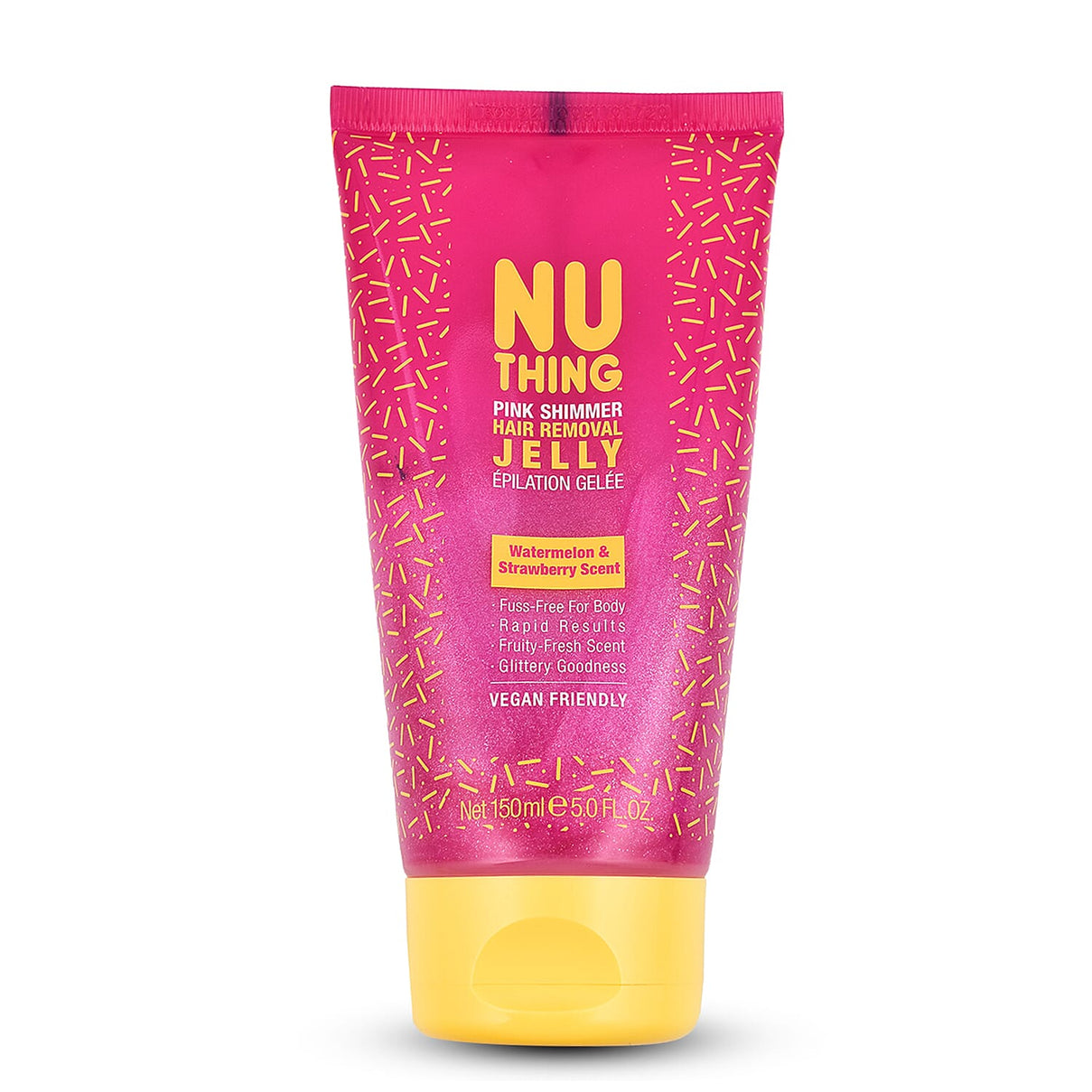 Nuthing: Pink Shimmer Hair Removal Jelly - 150ml 6275046 1