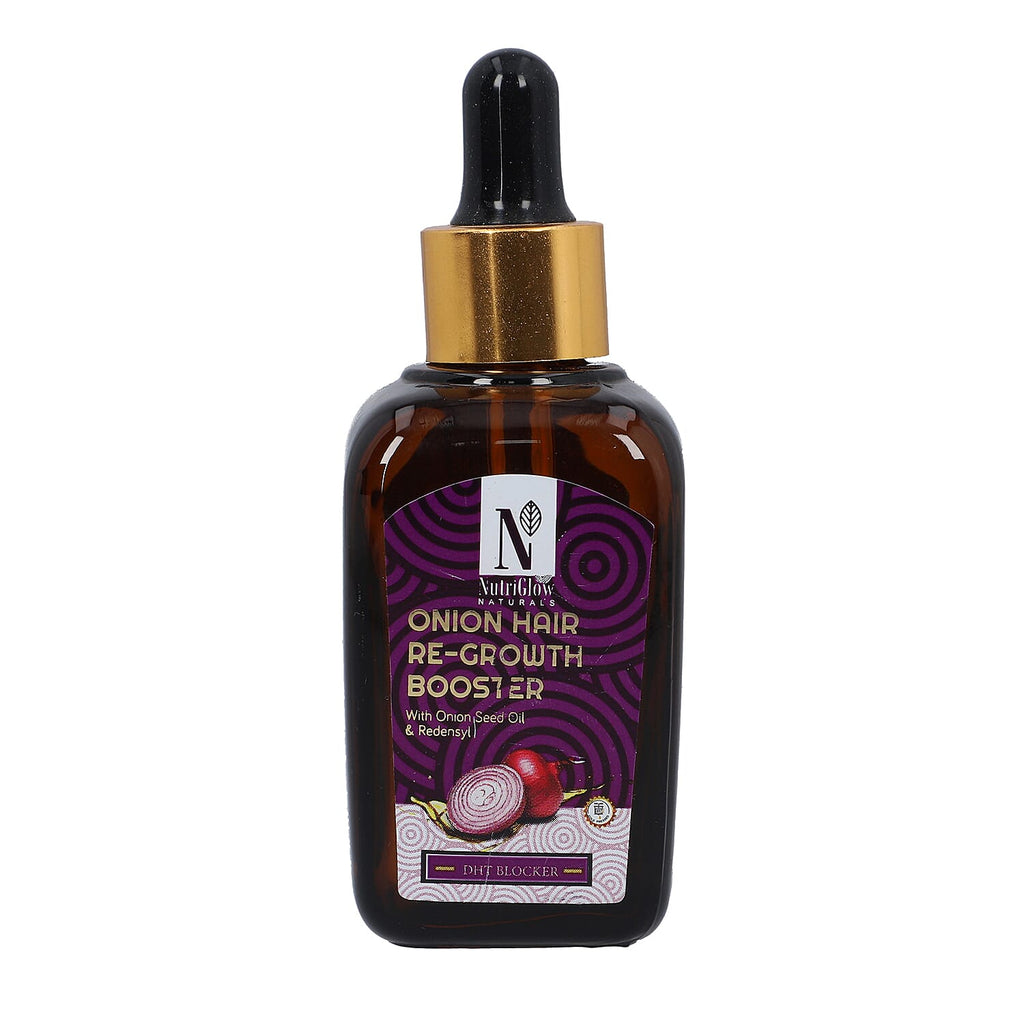 NutriGlow Naturals - Onion Hair Re-Growth Booster Serum - 50ml