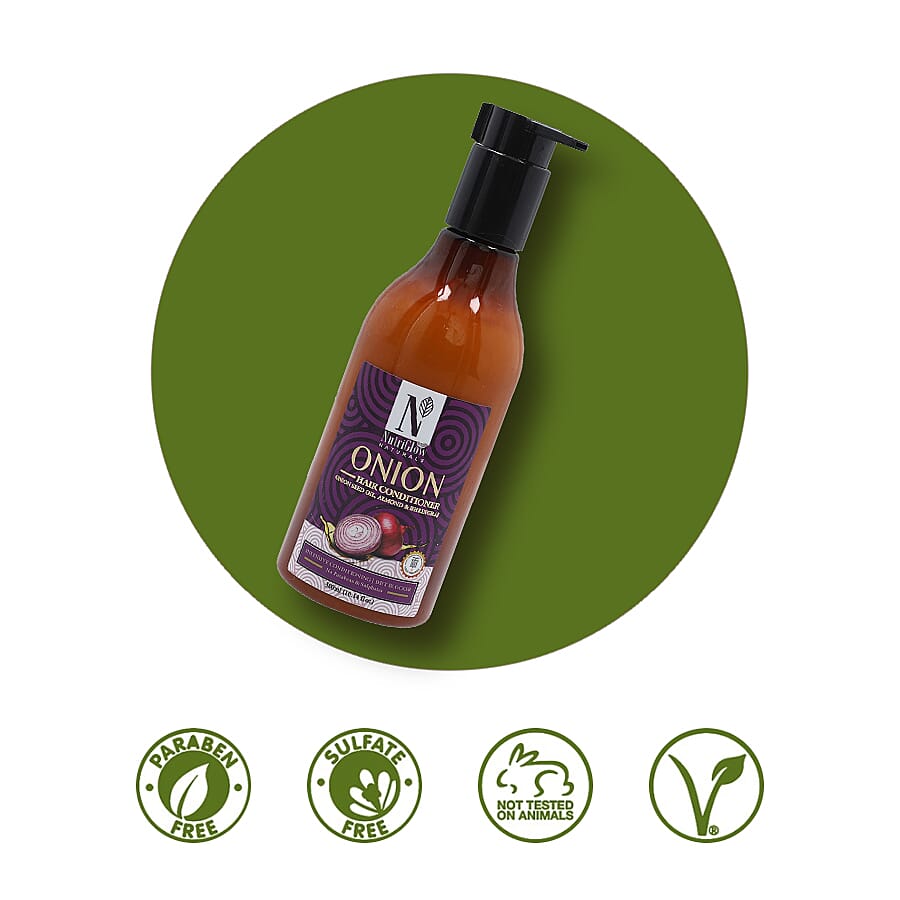 NutriGlow Natural Onion Hair Conditioner 6019064 6