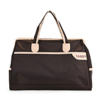 First Time Ever - Tamsy Travel Duffel Bag with Double Handle - Coffee