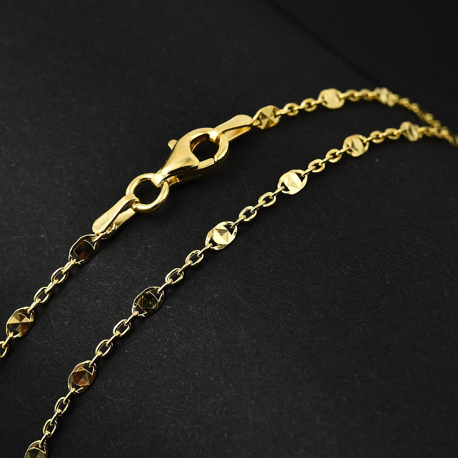 ONE TIME CLOSE OUT DEAL - Mariner Gold Overlay Sterling Silver Chain  (Size - 20) 7990600 1