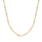 ONE TIME CLOSE OUT DEAL - Mariner Gold Overlay Sterling Silver Chain  (Size - 20)