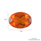 AAA Fire Opal Oval Gemstone 0.55 Ct.