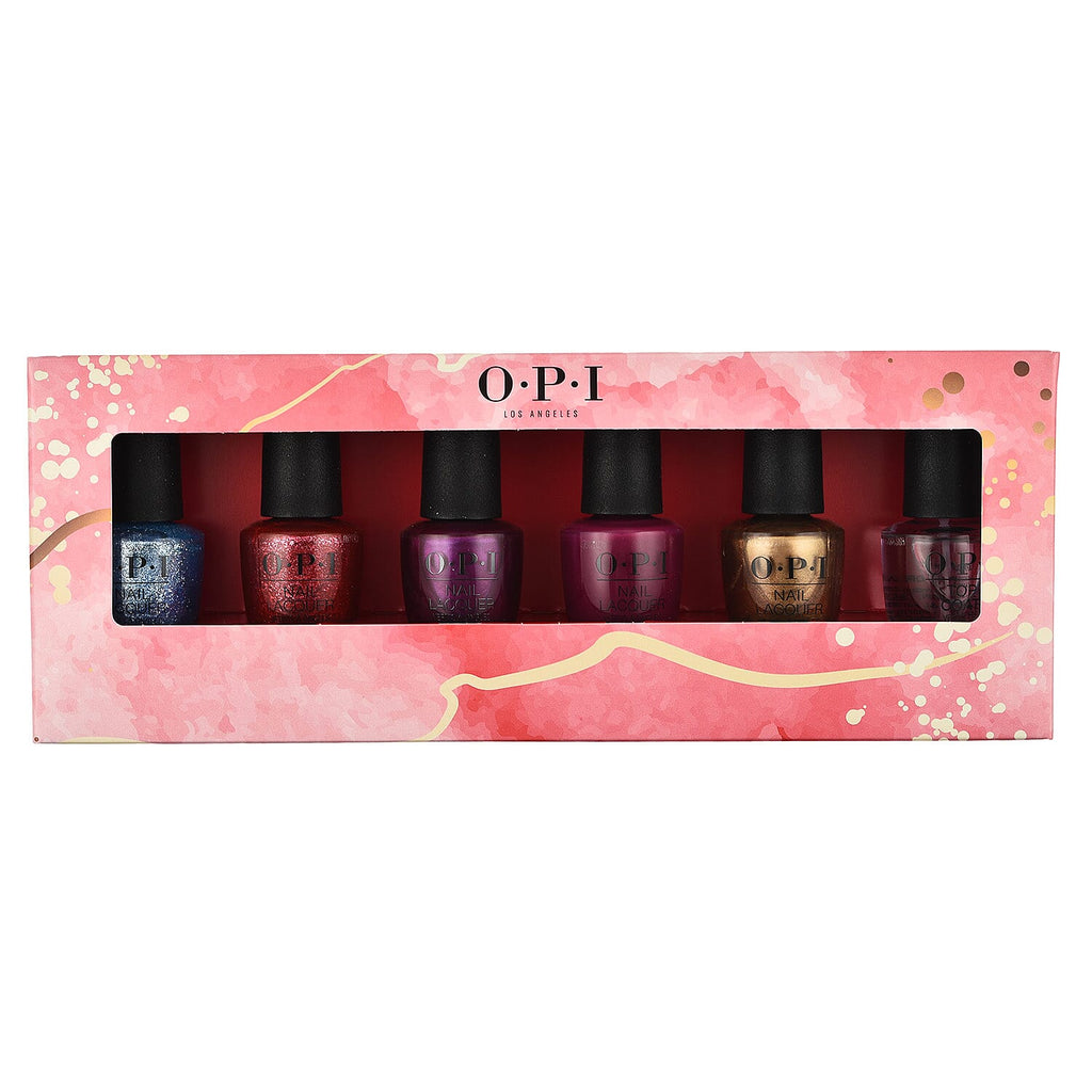 OPI Set of 6 Berry Glam Nail Polish Set