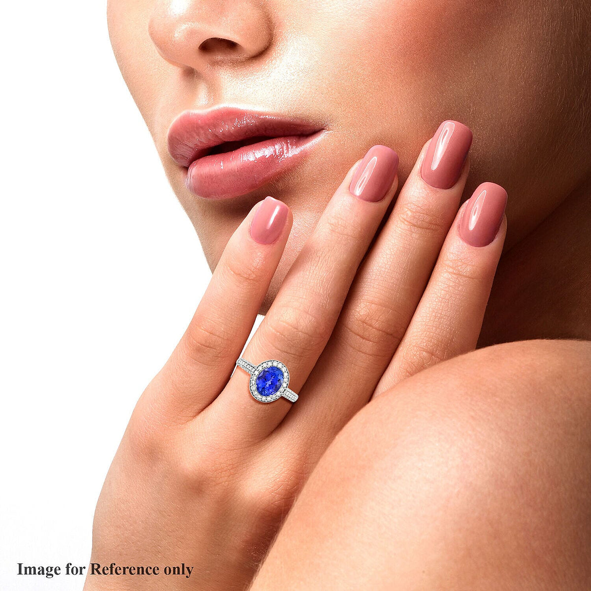 OTO - RHAPSODY 950 Platinum AAAA Tanzanite and Diamond Ring 2.55 Ct, Platinum Wt. 5.88 Gms 3882780 5